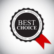 Best Choice Golden Label Vector Illustration N4