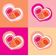 phone heart