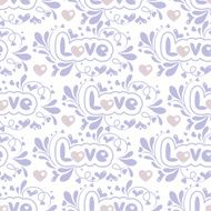 seamless pattern with lovely motives