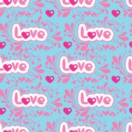 seamless pattern with lovely motives N2