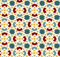 Seamless Geometric Pattern N265