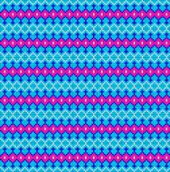 seamless background of geometric ornament with pink stripes and