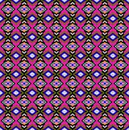 seamless background of geometric ornament with blue diamonds