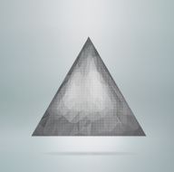 abstract vector polygonal triangle