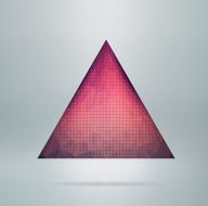 abstract vector polygonal triangle N3