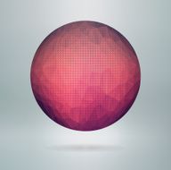 abstract vector polygonal sphere N4