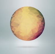 abstract vector polygonal sphere N5