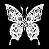 Antique Butterfly