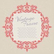 Vector design template - label and badge on decorative background N3
