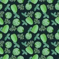 Spring photo pattern
