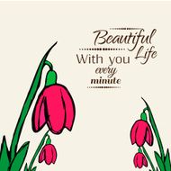 Floral background N860