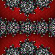 Decorative Jewels Collage Background N2