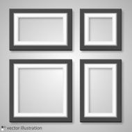 Blank frame on a white background N2