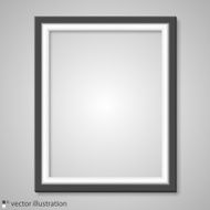 Blank frame on a white background N3
