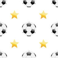Universal vector football seamless patterns tiling Sport theme with balls N4