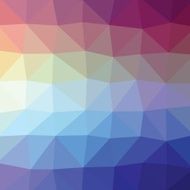 Colorful blue and violet abstract geometric low poly style background