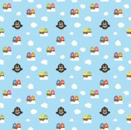 Seamless Birdy Pattern