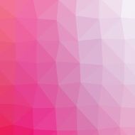 Colorful light pinkabstract geometric low poly style graphic background