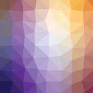 Orange and violet abstract geometric low poly style graphic background