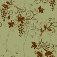 Grape Pattern (Seamless) N2
