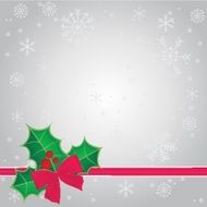 Christmas card with holiday elements N6