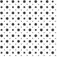 Abstract black and white seamless geometric pattern N5