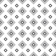 Abstract black and white seamless geometric pattern N7