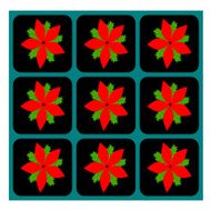 red flower background N2
