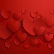 Valentine`s Day abstract background