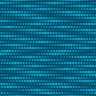 Horizontal halftone of turquoise dots on a background
