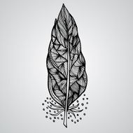 Decorative feathers N3