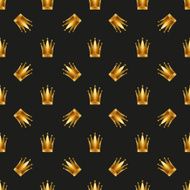 Universal vector seamless patterns tiling Royal queen princess
