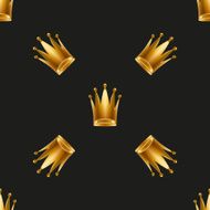 Universal vector seamless patterns tiling Royal queen princess N3