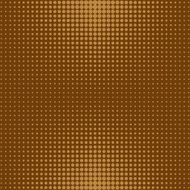 Halftone dots of brown on background