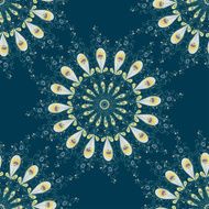 Seamless with vintage floral pattern N130