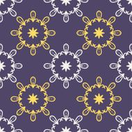 Seamless with vintage floral pattern N132
