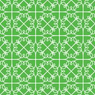 Repeating vector green pattern