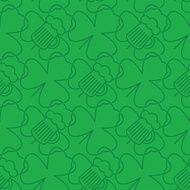 Saint Patrick's Day seamless pattern N9