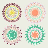 Round Ornament Pattern N5