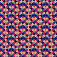 Seamless pattern of colored squares N2