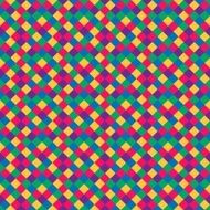 Seamless pattern of colored squares N3