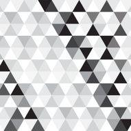 black triangle pattern background