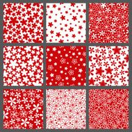 Set of floral seamless patterns for Your design