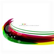 Rainbow bright light air lines background N5