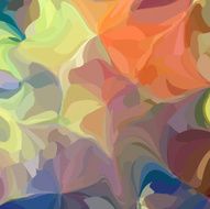 Multicolored Background Watercolor Painting N2