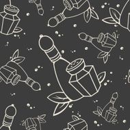 Salt and pepper seamless pattern N2