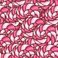 Seamless background with candy lollipop