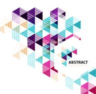 Geometric abstract polygonal background N60