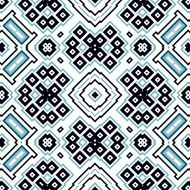 Seamless geometric pattern with squares and rectangles