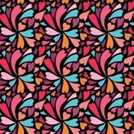 Colorful heart pattern